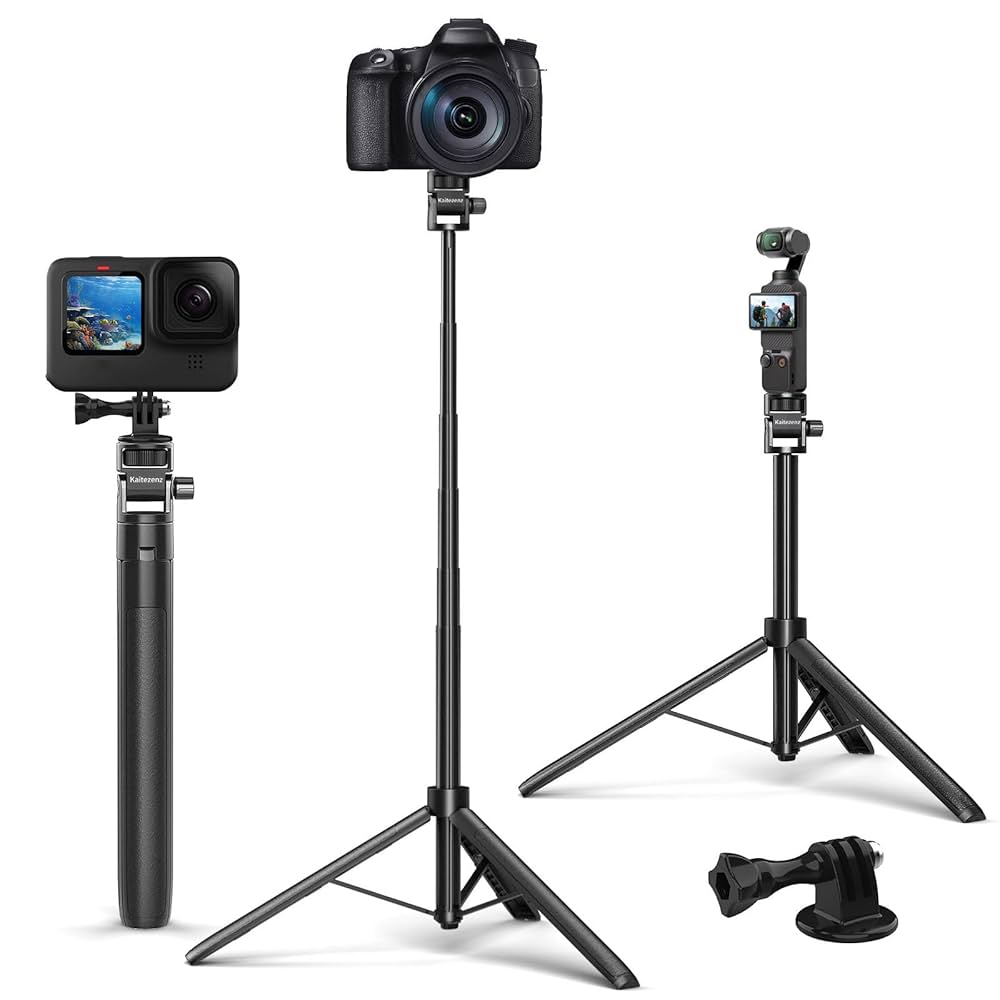 GoPro - go pro black 7 三脚セット Amazon | GoPro用 三脚/自撮り棒/一脚兼用 51cm延長ポール